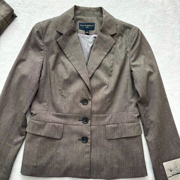 BANANA REPUBLIC 2-Piece Pencil Skirt & Blazer Suit--6P - Picture 8 of 16